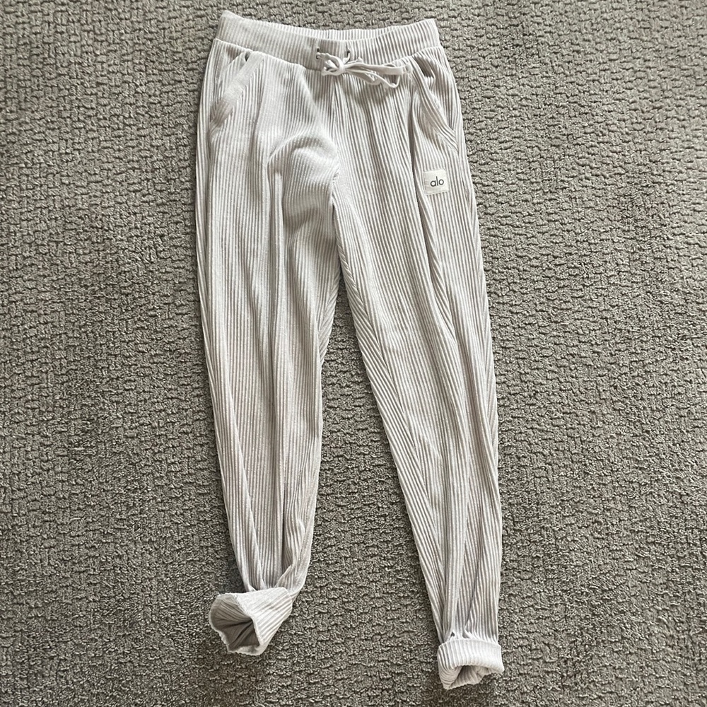 Alo ribbed sweatpants